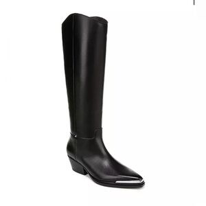 Franco Sarto Billie Wide Calf Western Knee High Boot